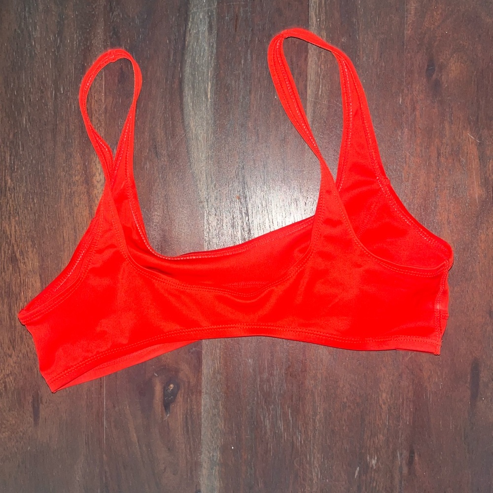 Kylie and Kendall red bikini top